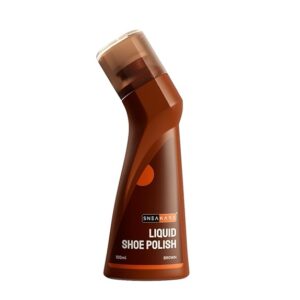 SNEAKARE Liquid Shoe Polish, 100 ml – Water-Based Formula with Spill-Proof Applicator