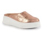 FAUSTO Women Classic Back Open Casual Platform Shoes