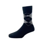 Peter England Men's Cotton Patterned Full Length Socks