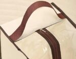 Boot Storage Bag|Shoe Bag Cover for Shoe Storage,Boots Shoe Cover Bag| Travelling Shoe Bag Cover,Waterproof (Beige, 19 * 11INCH-Long Boots)