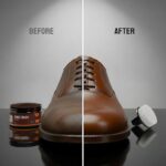 SNEAKARE Shoe Cream with Built-In Applicator | Water-Based Formula Shoe Polish for Leather Shoes, Bags, Jacket & Other Accessories