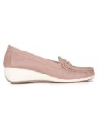 Bata Women's Wedge Heel Loafers