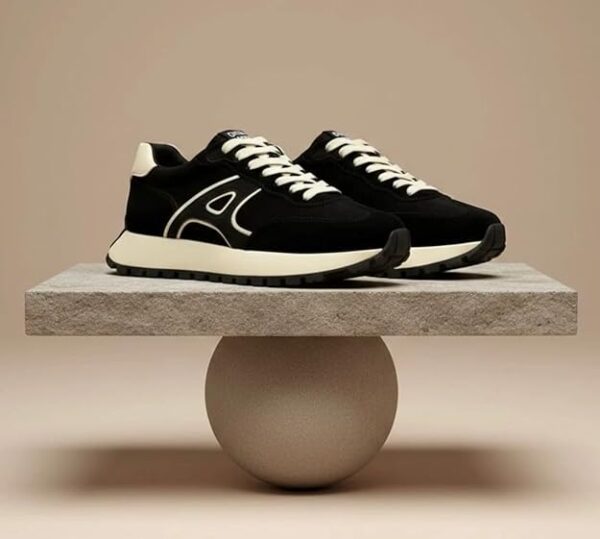Deino Men’s Black Urban Sneakers