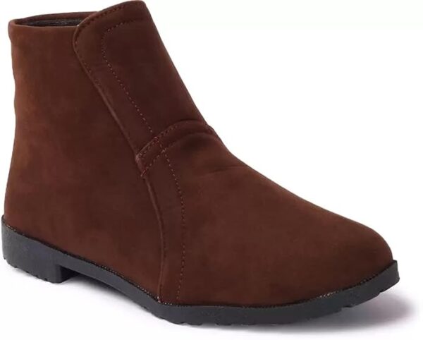 Clouter hub Women & Girls Ankle Length Stylish Velvet Round Toe Casual Boots