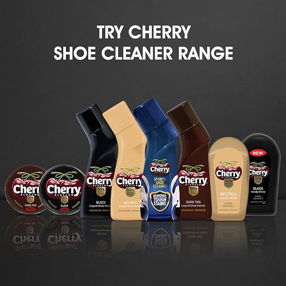 Cherry Blossom Liquid Shoe Polish - 75 ml (Black)