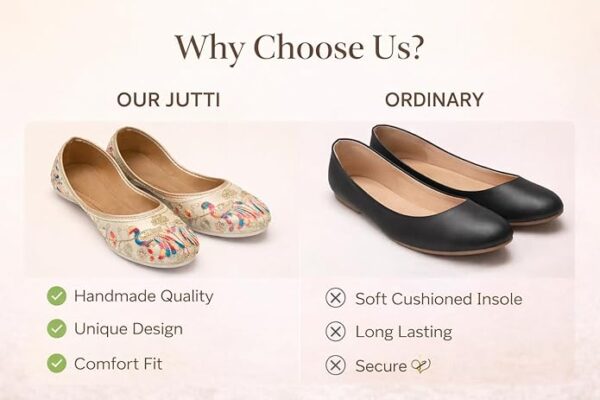 Women Embroidered Jutti Flats