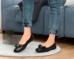 HEALTH FIT Super Comfortable & Lightweight Memory Foam Belly Shoe Fashionable Slip-On Ballet