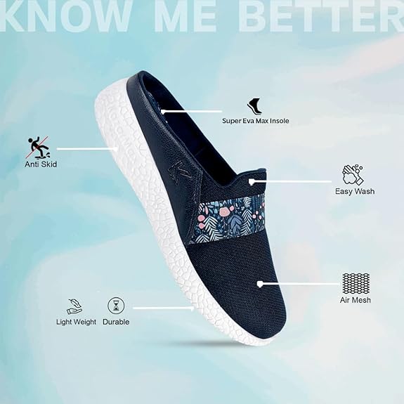 KazarMax Women Cushioned Comfortable Lightweight Clogs | Mules