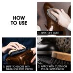 Cherry Blossom Wax Shoe Polish Dark Tan - 40gm | Leather Shoe Shiner