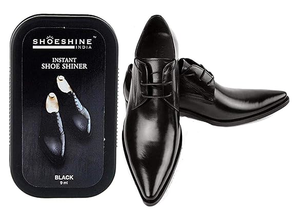 SHOESHINE Leather Boot Polish and Shoe Shiner Sponge