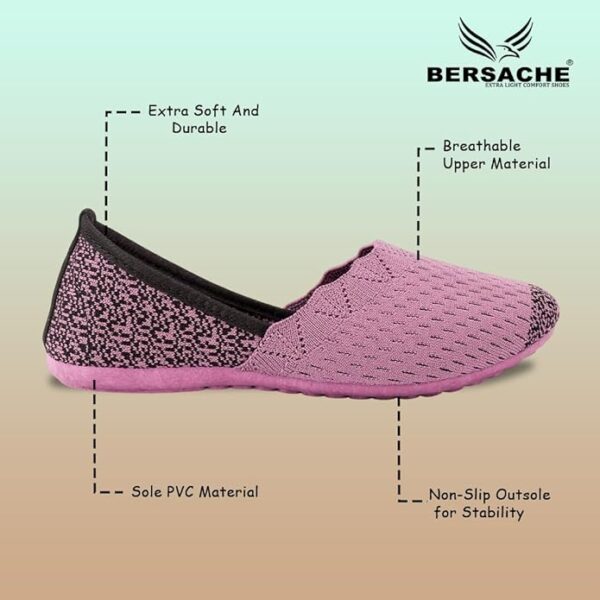 BERSACHE Women’s Sports Belly Shoes