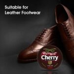 Cherry Blossom Wax Shoe Polish Dark Tan - 40gm | Leather Shoe Shiner