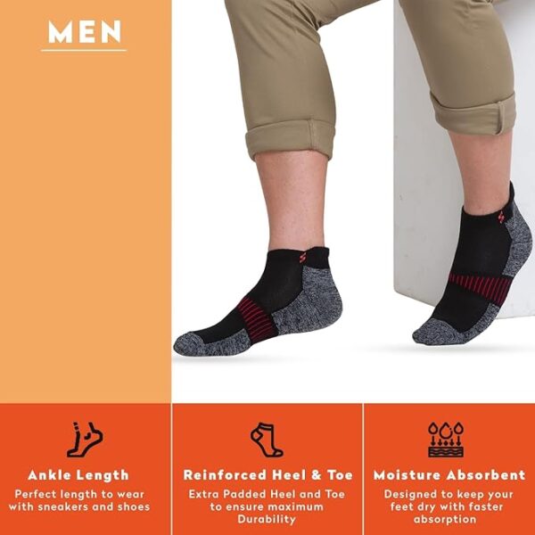 Supersox Ankle Length Socks for Man