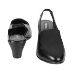 Mochi Women Synthetic Leather Block Heel Shoes