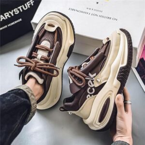 Men's Casual Sneaker Shoes Synthetic Soft Cushioned Insole Extra Grip Anti Skid Comfortable Lightweight Durable for Gym, Workout, Walking & Everyday