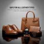 SNEAKARE Shoe Cream with Built-In Applicator | Water-Based Formula Shoe Polish for Leather Shoes, Bags, Jacket & Other Accessories