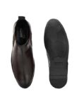 AADI Men's Synthetic Leather Lightweight Comfortable Trendy Outdoor Casual Shoes Slip On Chelsea Boots