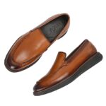 Legwork Urban Pro Men's Tan Leather Loafers