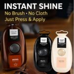 Color Zebra Handy Shoe Shiner for Instant Shine | Leather Shoe Shiner