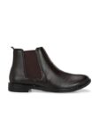 AADI Men's Synthetic Leather Lightweight Comfortable Trendy Outdoor Casual Shoes Slip On Chelsea Boots