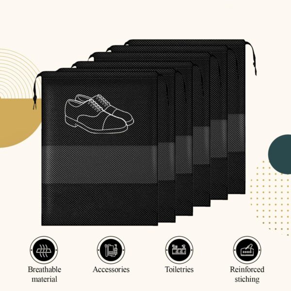 XML Shoe Bag Pouch Cover for Travel Gym Storage Organizer Accessories