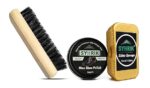 Blossom black shoe polish, Instant shoe shiner & Shoe brush