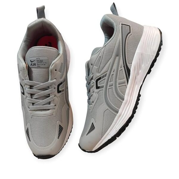 Men’s Running Shoes I Comfortable I Lightweight I Breathable Sneakers for Walking & Everyday Wear (Grey)