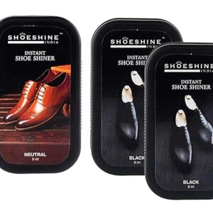 SHOESHINE Leather Boot Polish and Shoe Shiner Sponge