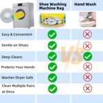 Shoe Washing Machine Bag Laundry Shoe Bag