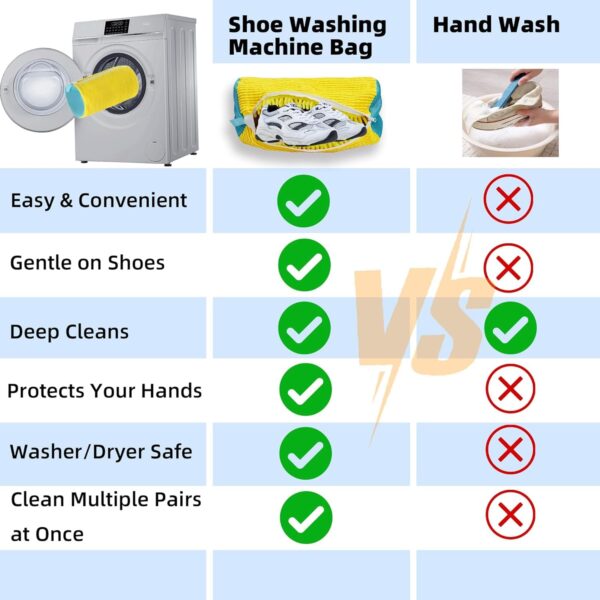 Shoe Washing Machine Bag Laundry Shoe Bag