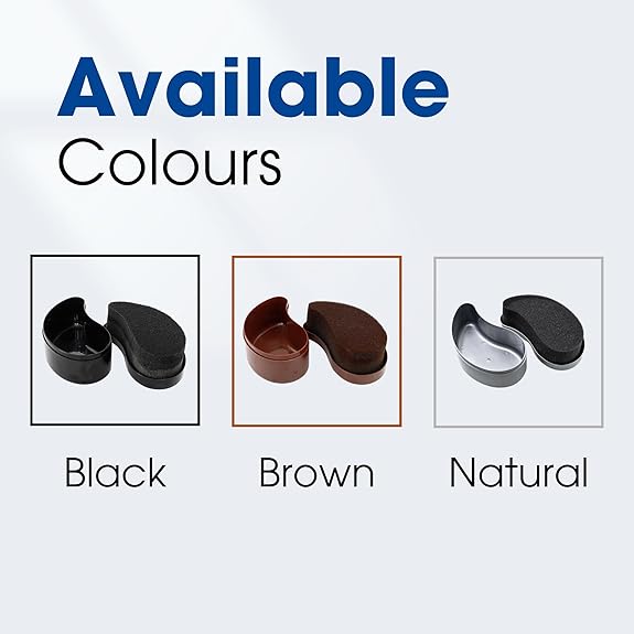 Helios Shine-On Shoe Polish Sponge for Leather Shoes