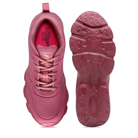 ASIAN Women's Mercury-08 Casual Sneaker Shoes Lightweight Soft & Comfortable with Extra Cushion Lace-Up Shoes for Women's & Girl's