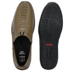 Blue Leather by Centrino Genuine Leather Men's Formal Slip on Loafers