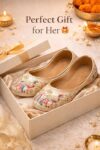 Women Embroidered Jutti Flats