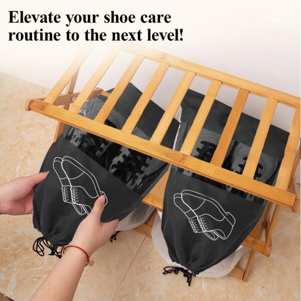 XML Shoe Bag Pouch Cover for Travel Gym Storage Organizer Accessories