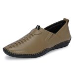 Blue Leather by Centrino Genuine Leather Men's Formal Slip on Loafers