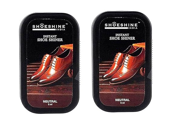 SHOESHINE Leather Boot Polish and Shoe Shiner Sponge