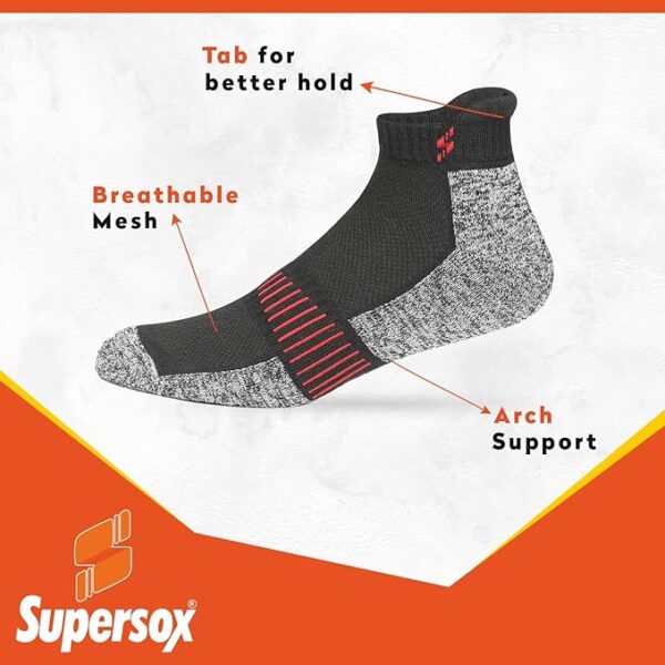 Supersox Ankle Length Socks for Man