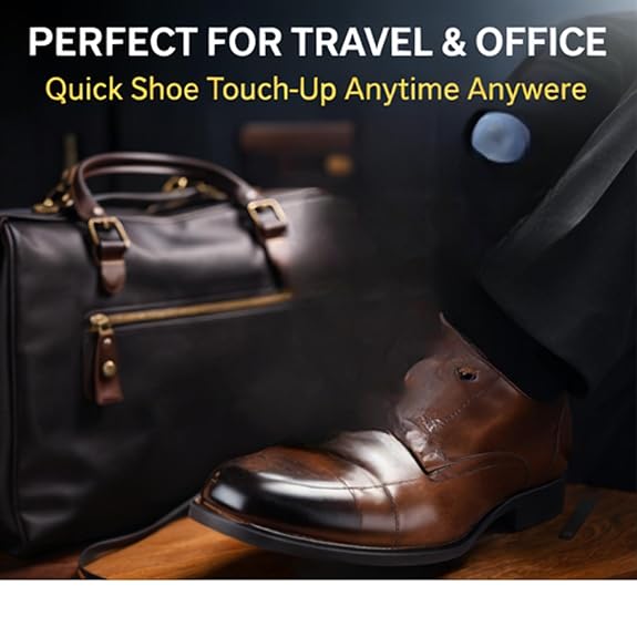 Color Zebra Handy Shoe Shiner for Instant Shine | Leather Shoe Shiner