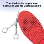 FOVERA Height Increasing Insoles - Gel Height Increase Insole for Shoe for Women
