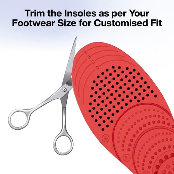 FOVERA Height Increasing Insoles - Gel Height Increase Insole for Shoe for Women