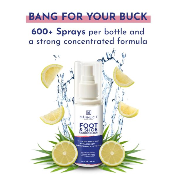 Mannlich Shoe & Foot Deodorizer Spray