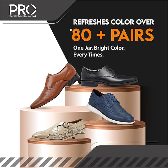 PRO Shoe Cream with Applicator | Leather Shoe Polish Cream