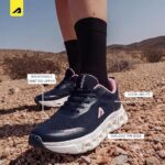 Boldfit Women Running Shoes, Lightweight Breathable Mesh, EVA Cushioned Non-Slip Sole, Shock Absorption, Flexible Training & Sports Sneakers for Gym, Running & Everyday Wear