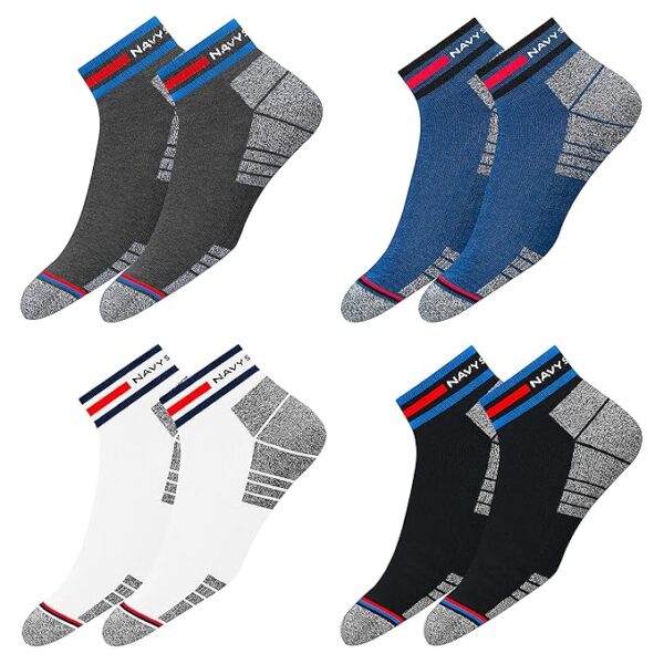 NAVYSPORT Originals Unisex Casual Cushion Cotton Ankle Socks